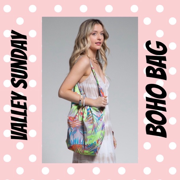 🇺🇸 Bohemian “ Valley Sunday “ Boho Bag - Picture 3 of 8